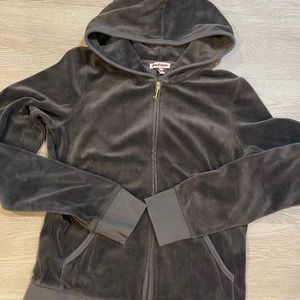 Juicy Couture Gray zip up hoodie Sz m